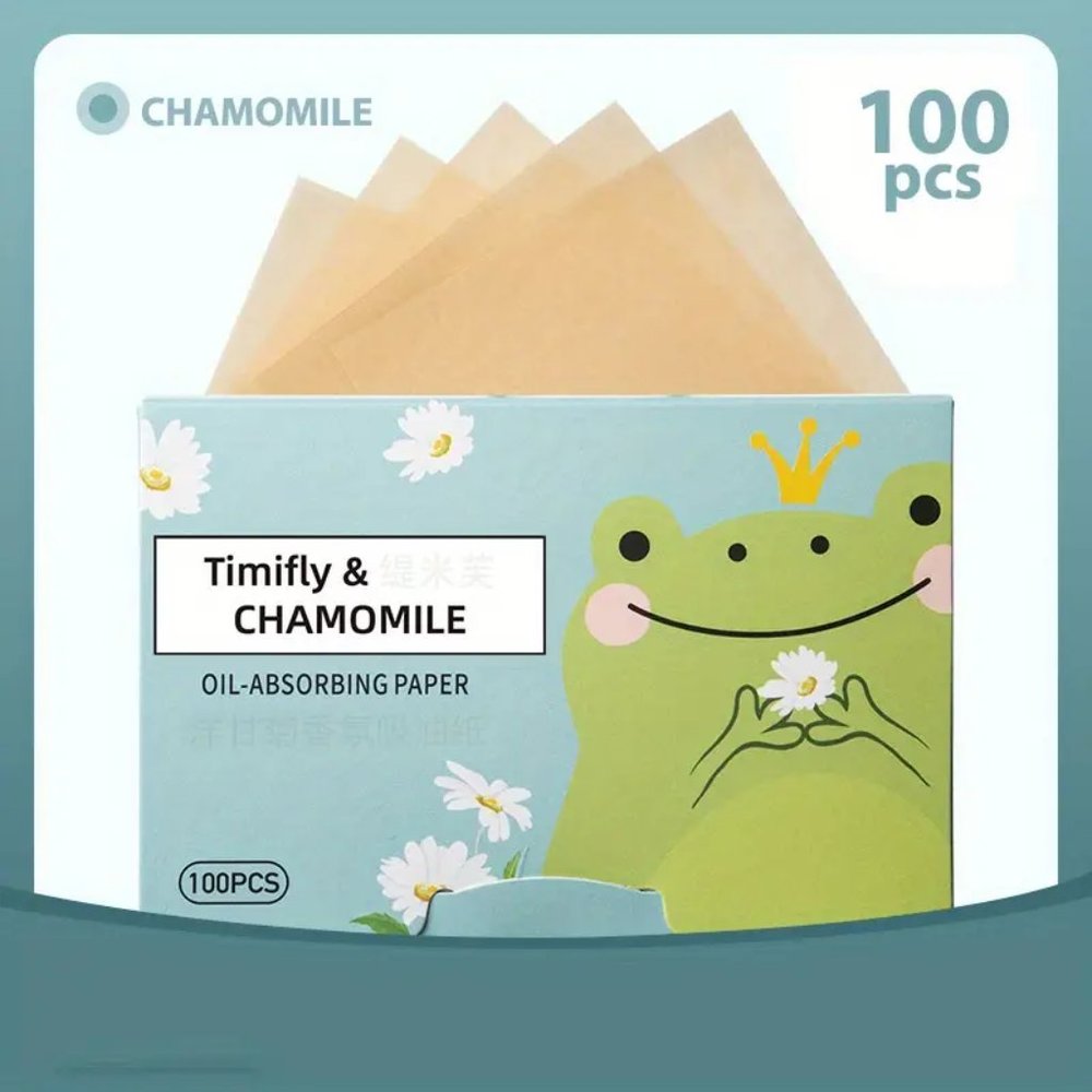 Chamomile blotting paper